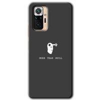 Potkal Hediye Fabrikası Xiaomi Redmi Note 10 Pro Kılıf HD Desen Baskılı Arka Kapak - Headshot