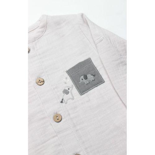 Bistyle Bistyle 2li Takım Müslin Star Elephant 14143 Gri