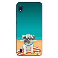 Animax Pug Plajda Samsung Galaxy A10 Kılıf Desenli Silikon