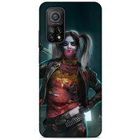 Xiaomi Mi 10T 5G Uyumlu Kılıf Harley Quinn (7) Telefon Kılıfı Koyu Yeşil