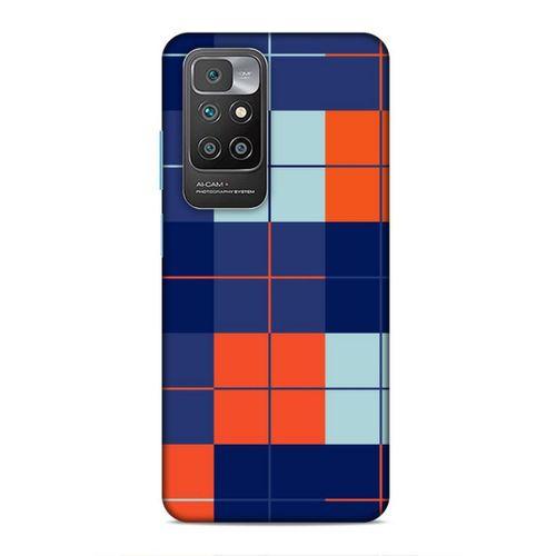 Xiaomi Redmi 10 Uyumlu Kılıf Insomnia (23) Ultra Koruma Kılıfı Kırmızı Lacivert