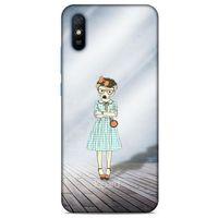 Xiaomi Redmi 9A Kılıf FunnyMaX (24) Darbe Emici Kılıf Açık Mavi