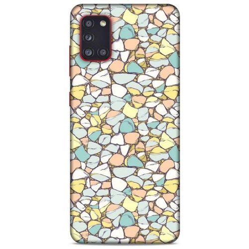 Samsung Galaxy A31 Kılıf Baskılı Özel Seri Taşlı (24) Darbe Emici Kılıf