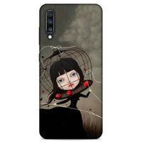 Lopard Samsung Galaxy A70s Uyumlu Kılıf Manipülasyon ☻ (40) Fit Silikon Kılıf Desenli