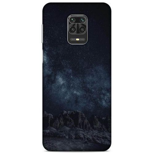 Lopard Xiaomi Redmi Note 9 Pro Uyumlu Kılıf Gece'S (3) Kapak Siyah
