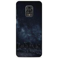 Lopard Xiaomi Redmi Note 9 Pro Uyumlu Kılıf Gece'S (3) Kapak Siyah