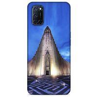 Oppo A92 Kılıf Dünya Mimarisi (38) Neo Hybrid Kılıf Church of Hallgrimur