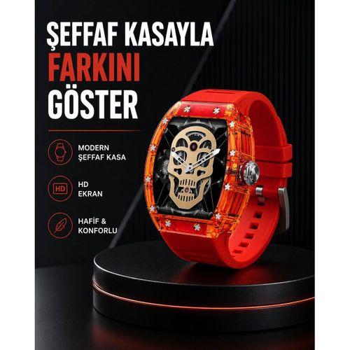 Geniş Ekranlı Akıllı Saat Şık Ve Modern Tasarım Yeni Nesil