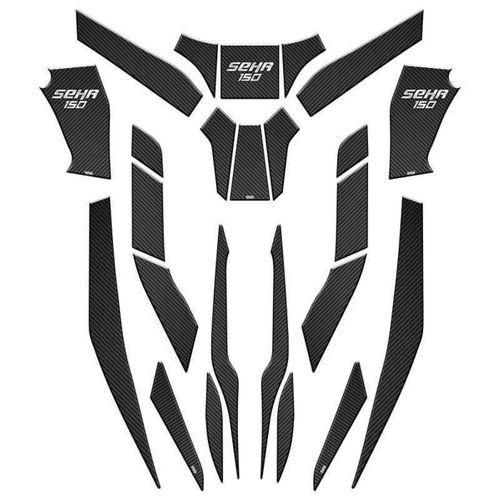 KANUNİ Kanuni Seha 150 2022 - 2024 Uyumlu 24 Parça Tank Pad Set 001