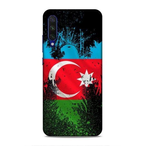 Xiaomi Mi A3 Uyumlu Kılıf Azarbaijan (34) Slim Armor Kılıf Bayrak