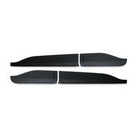 DACIA SANDERO 2021 Set 4 Parça Kapı Kaplama Siyah Mat Asa Kum Desen Standart