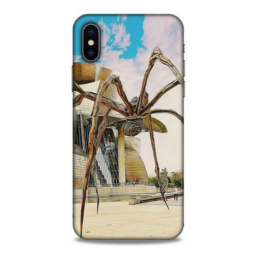 Apple Iphone X Kılıf Dünya Mimarisi (29) Arka Koruma Kılıfı Guggenheim İspanya