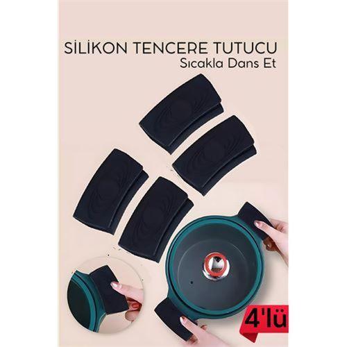 Tencere Tutucu Silikon 4 ADET 720172