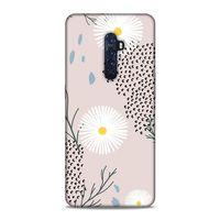 Oppo Reno 2 Kılıf Retro Papatya Arka Kapak Silikon Koruma Full Koruyucu