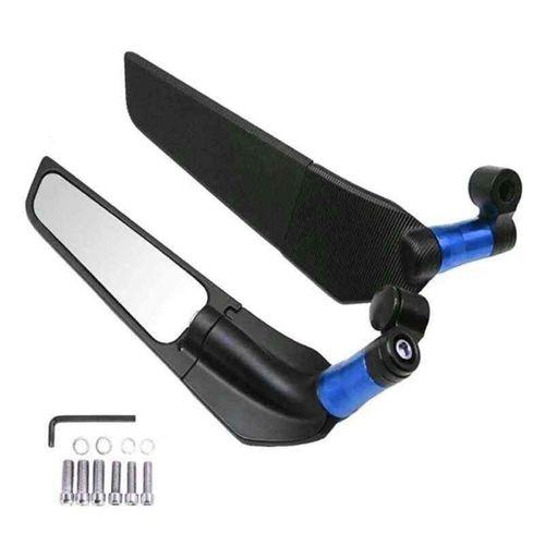 SEVGENT Mavi H2 Yarasa Katlanır Ayna Tek Delikli Model