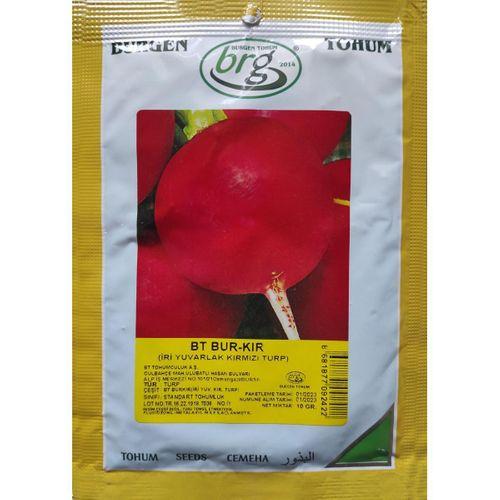 BT Bur-Kır İri Kırmızı Turp Tohumu 10 gr