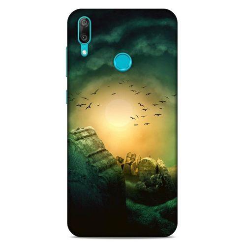 Lopard Huawei Y7 2019 Uyumlu Kılıf Manipülasyon ☻ (12) Koruyucu Silikon Desenli