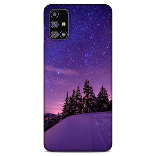 Lopard Samsung Galaxy M31s Uyumlu Kılıf Gece'S (4) Koruma Kılıfı Mor