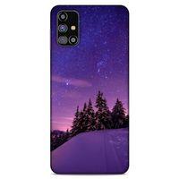 Lopard Samsung Galaxy M31s Uyumlu Kılıf Gece'S (4) Koruma Kılıfı Mor