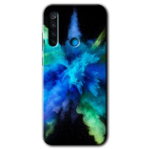 MRCİLETİSİM Xiaomi Redmi Note 8 Kılıf Kapak - Karışım 1 +Hayalet Ekran Yandan Gözükmez