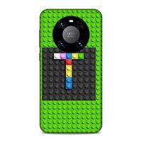 Lopard Huawei Mate 40 Pro Uyumlu Kılıf BloX (32) Soft Silikon Kılıf T Harfi