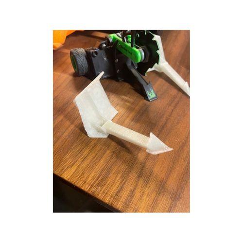 Hexbug Battlebot Sawblaze Yedek Ön Panel ve Kol (Bu ürün Sadece Plastik parçadır - Almadan Önce Soru Sorabilirsiniz)