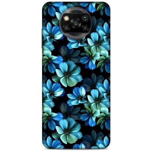 Xiaomi Redmi Poco X3 Uyumlu Kılıf Mavi Delisi (44) Tough Armor Kılıf Bahar