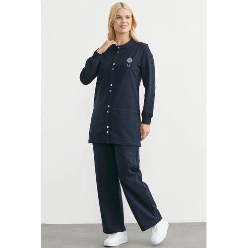 Sementa 76510 Çıtçıtlı Tunik Boy Eşofman Takım