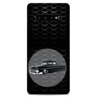 Lopard Samsung Galaxy S10 Plus Uyumlu Kılıf PickUpX (49) Ultra Silikon Kılıf Simsiyah