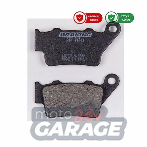 Braking Yamaha Tenere 700 Arka Fren Balatası Yarı Metalik 773SM1