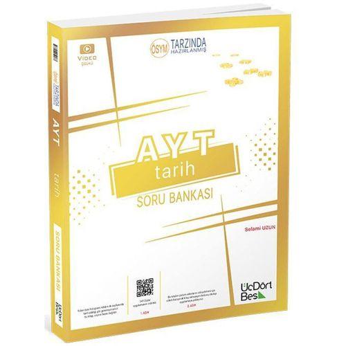 AYT Tarih Soru Bankası ÜçDörtBeş Yayınları
