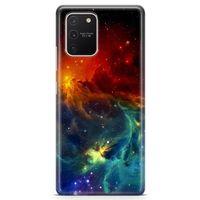 Samsung Galaxy A91 Kılıf Uzayda Girdabı Arka Kapak Koruma Desenli Full Koruyucu