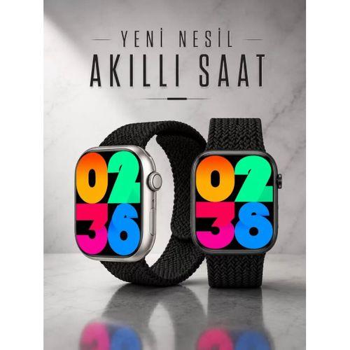 Yeni Nesil Akıllı Saat Arama Cevaplama Gps Takibi Adımsayar Nfc Özelliği