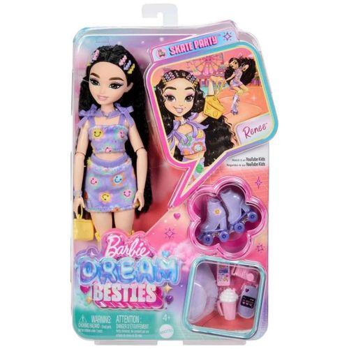 Eğitici Oyuncak  Barbie Dream Besties Paten Partisi Renee Bebek ve Aksesuarlar