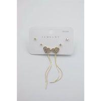 Çoklu Set Küpe - Altın