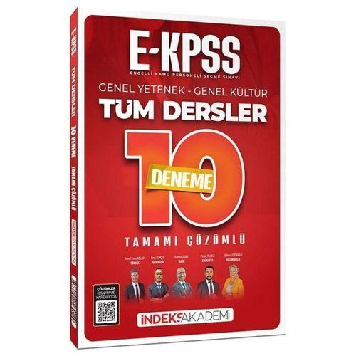 EKPSS 10 Deneme Çözümlü İndeks Akademi