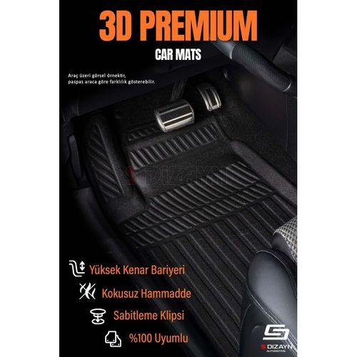 S-Dizayn Tesla Model Y Juniper 3D Pro Havuzlu Paspas 2025 Üzeri A+ Kalite