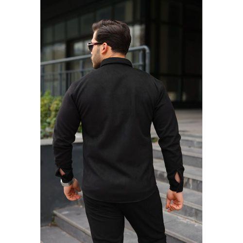 Erkek Uzun Kollu Süet Gömlek