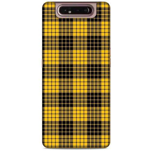 Gömlek (50) Desenli Silikon Kapak Telefon Kabı Samsung Galaxy A80 Kılıf