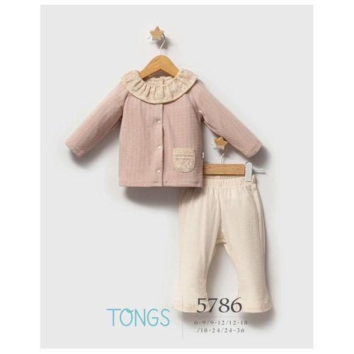 Tongs Pastoral Üçlü Takım 5786 Pudra