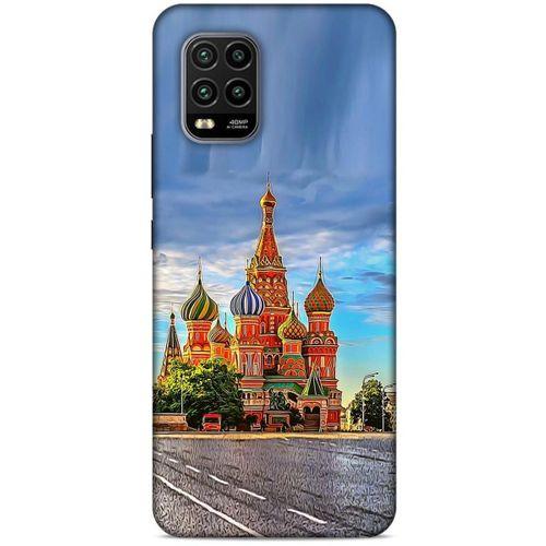 Xiaomi Mi 10 Lite Kılıf Dünya Mimarisi (22) Tam Koruma Kılıfı Aziz Vasil Rusya