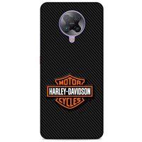 Xiaomi Poco F2 Pro Uyumlu Kılıf Motorsiklet (4) Koruma Kılıfı Harley Davidson