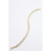 Taşlı Xuping Bileklik - Altın