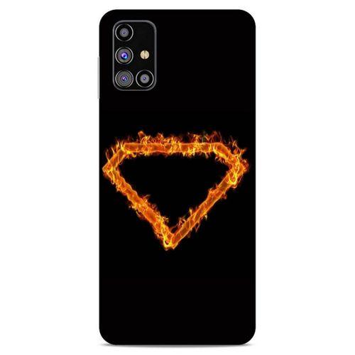 Lopard Samsung Galaxy M31s Uyumlu Kılıf FireX (49) Ultra Silikon Kılıf SuperMan