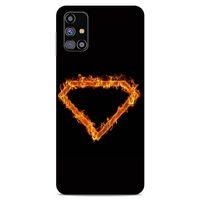 Lopard Samsung Galaxy M31s Uyumlu Kılıf FireX (49) Ultra Silikon Kılıf SuperMan