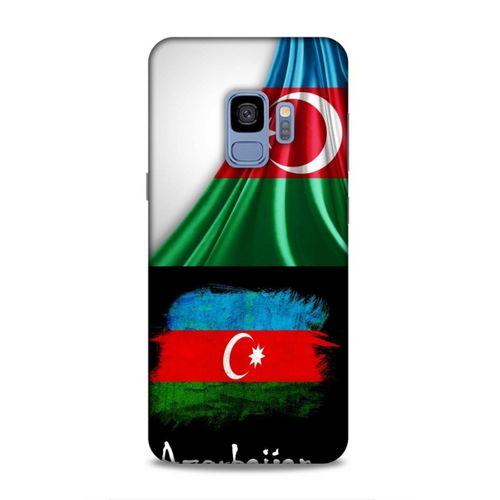 Samsung Galaxy S9 Uyumlu Kılıf Azarbaijan (13) Silikon Kap Bayraklar