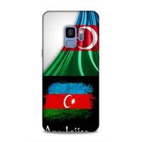 Samsung Galaxy S9 Uyumlu Kılıf Azarbaijan (13) Silikon Kap Bayraklar