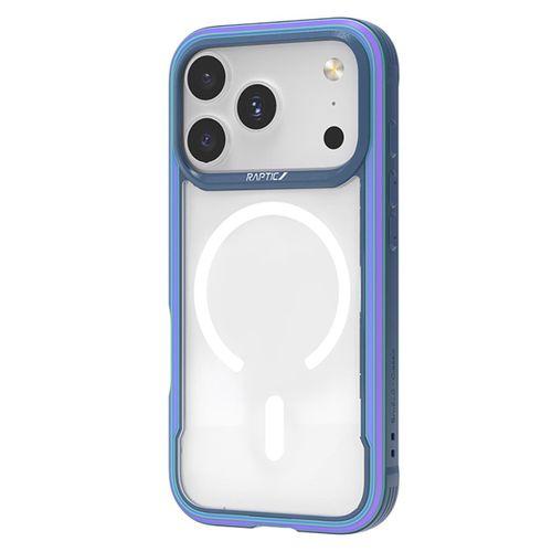 Apple iPhone 17 Pro Max Kılıf M-safe Şarj Özellikli Airbagli Raptic Shield Serisi Şeffaf Arka Yüzey Kapak