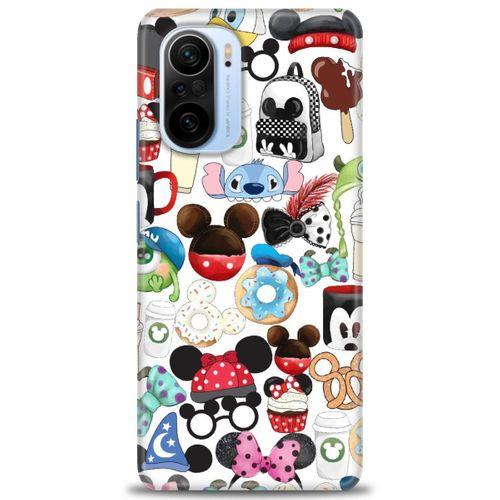 Xiaomi Mi 11i Kılıf HD Baskılı Kılıf - Donut ve Dondurmalar + Tam Ekran Koruyucu