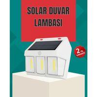 Dış Mekan Solar Duvar Lambası – 120° Hareket Algılama, 3 Işık Modu